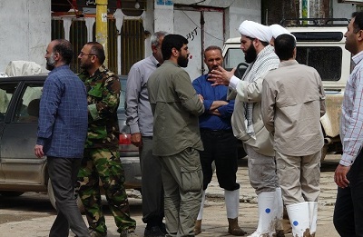 ماه رمضان و حضور تبلیغی حوزویان خراسان در مناطق سیل زده