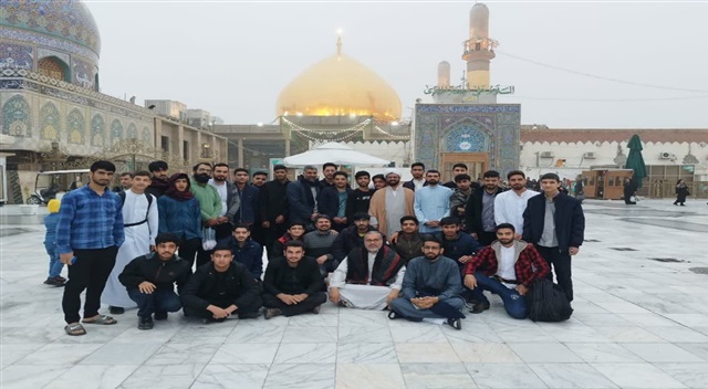 برگزاری اردوی زیارتی معرفتی مدرسه علمیه جعفریه(ع) مرکزی قاین به عتبات عالیات و کربلای معلی