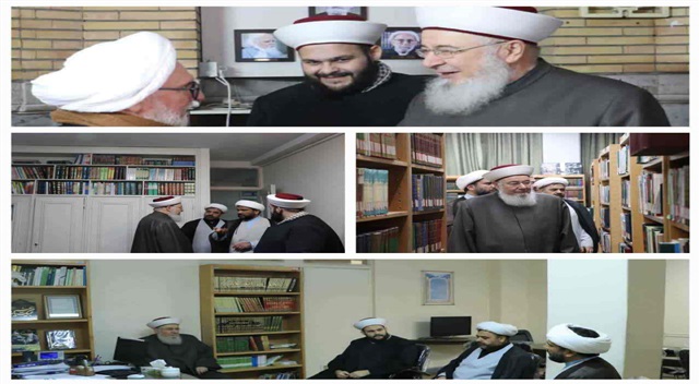 بازدید رئیس تجمع علمای مسلمین لبنان از مدرسه علمیه عالی نواب