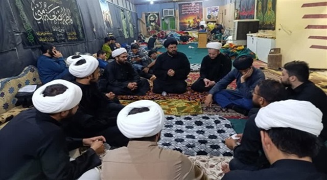 آغاز فعالیت تبلیغی مبلغان جهادی گروه شهید حججی در مسیر پیاده‌روی اربعین(هداة‌الطریق ۱۴۴۶)