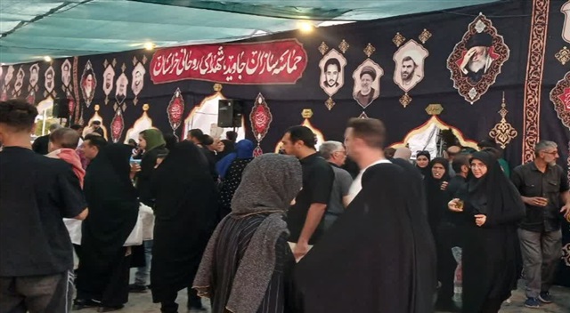 خدمت برای زائران به نام شهدای روحانی حوزه خراسان