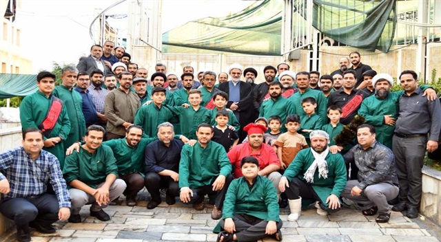 تقدیر از تلاش همکاران در موکب شهدای روحانی