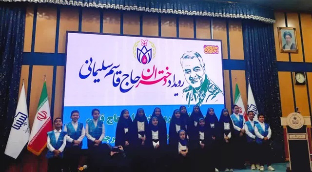 طلاب مدرسه علمیه فاطمه الزهرا(س) خوسف در رویداد دختران حاج قاسم درخشیدند