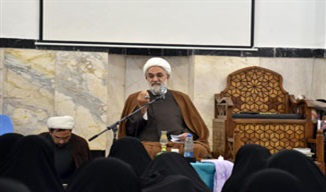  گزارش تصویری | دیدار مدیر حوزه علمیه خراسان با طلاب خواهر معتکف در حرم رضوی