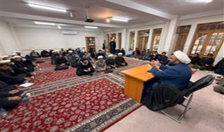 کلیپ | هم‌افزایی برای تبلیغ اثرگذار در اربعین؛ دیدار معاون فرهنگی و تبلیغی حوزه علمیه خراسان با گروه‌های جهادی تبلیغی اعزامی به عراق