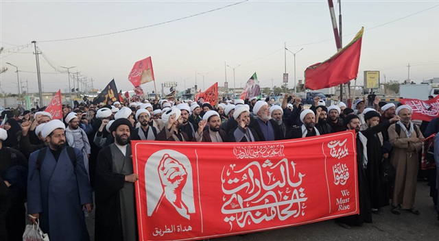 گزارش تصویری | اجتماع مبلغان حوزه علمیه خراسان در کشور عراق