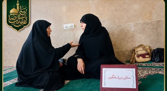 مبلغان گلبهار با ارائه خدمات فرهنگی و تبلیغی به زائران پیاده امام رضا(علیه‌السلام) خدمت کردند