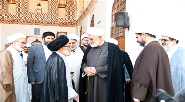 گزارش تصویری | دیدار مدیر حوزه علمیه خراسان با آیت‌الله اصفهانی در قاین